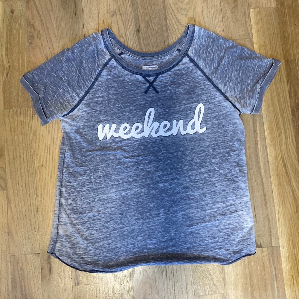 Heathered Weekend Tee